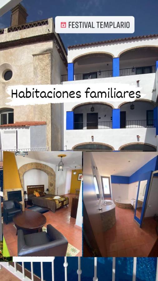 Hotel Rural La Posada De Las Cigueenas เฮเรส เด ลอส คาบาลเญรอส ภายนอก รูปภาพ